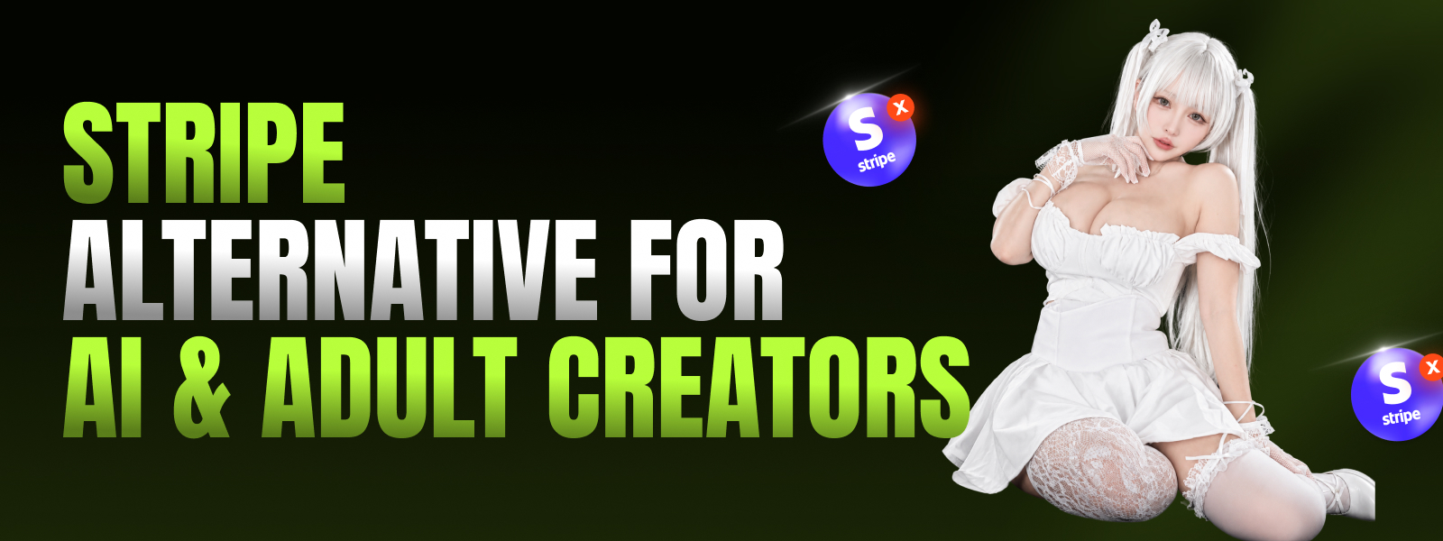 Stripe alternative for AI and adult creators — Clanry blog banner